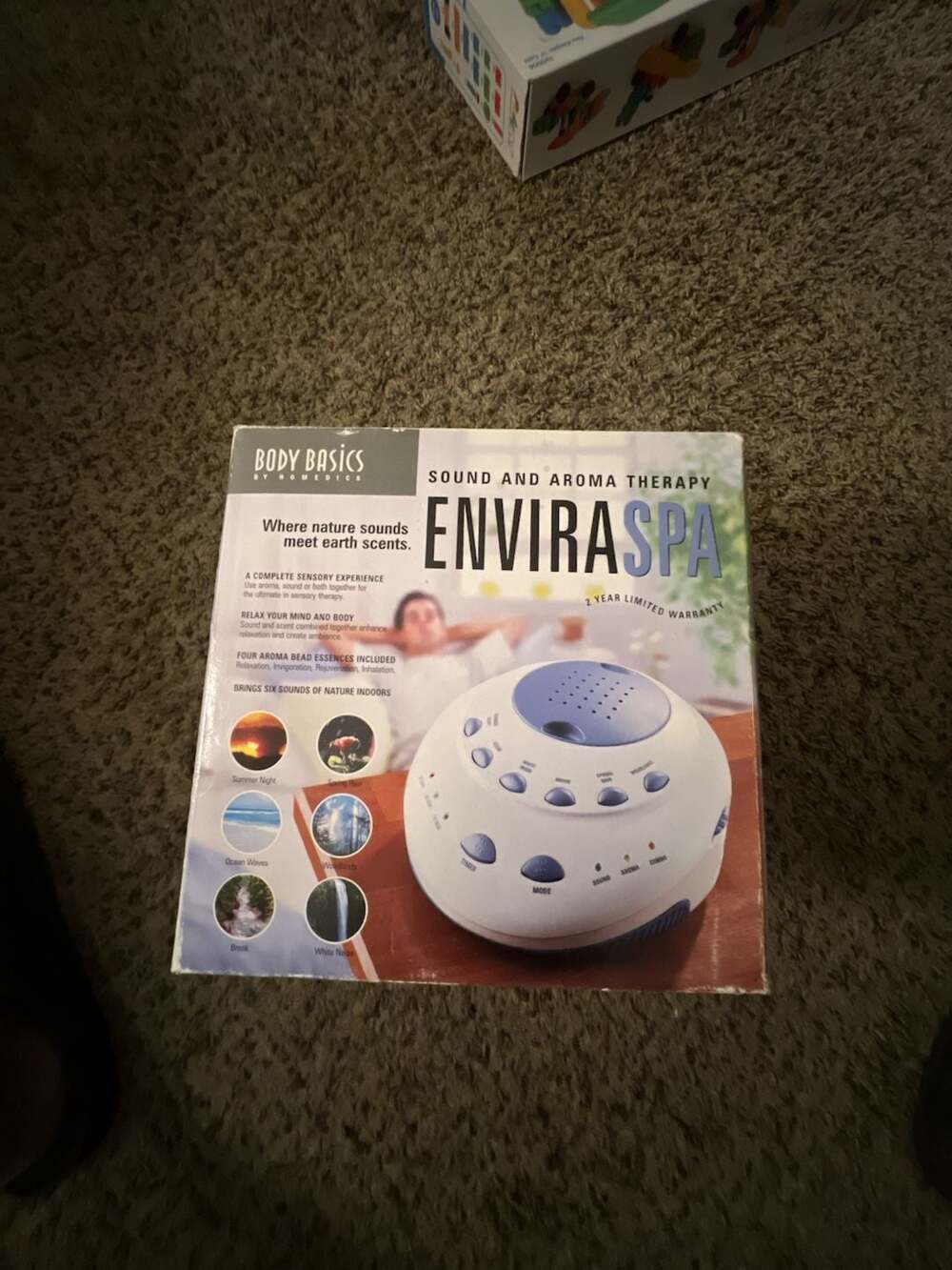 Body Basics by Homedics EnviraSpa Sound and Aroma Therapy Machine